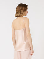 Silk Satin Top for Women - Powder - Max Mara UAE