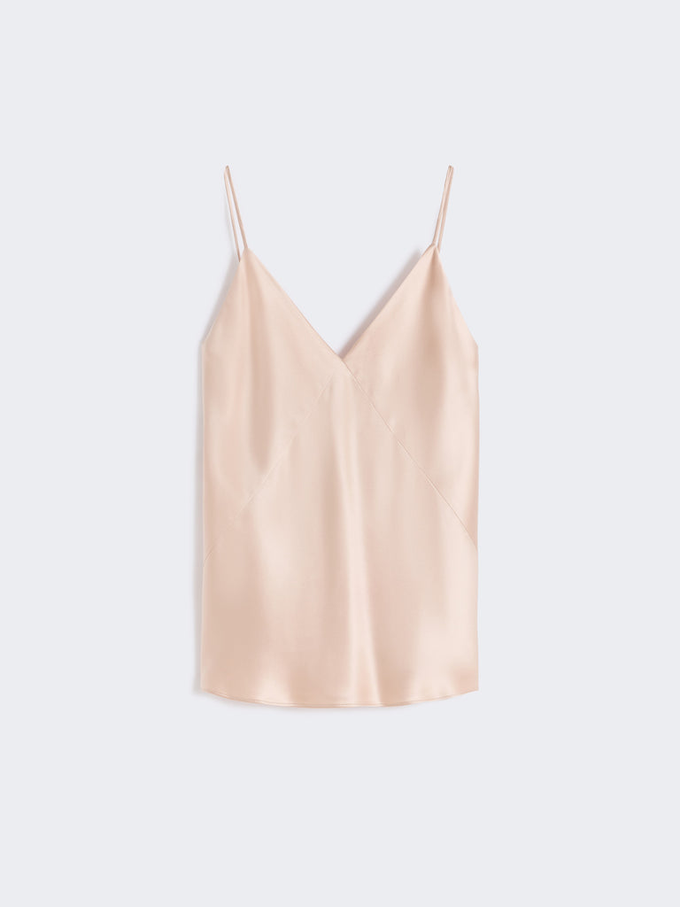 max mara silk satin top