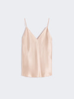 Silk Satin Top for Women - Powder - Max Mara UAE