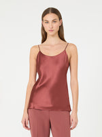 Max Mara Silk satin top for Women
