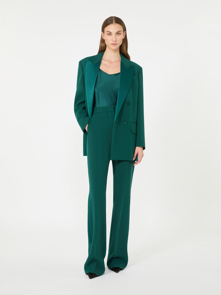 max mara silk satin top