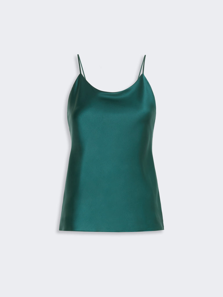 max mara silk satin top