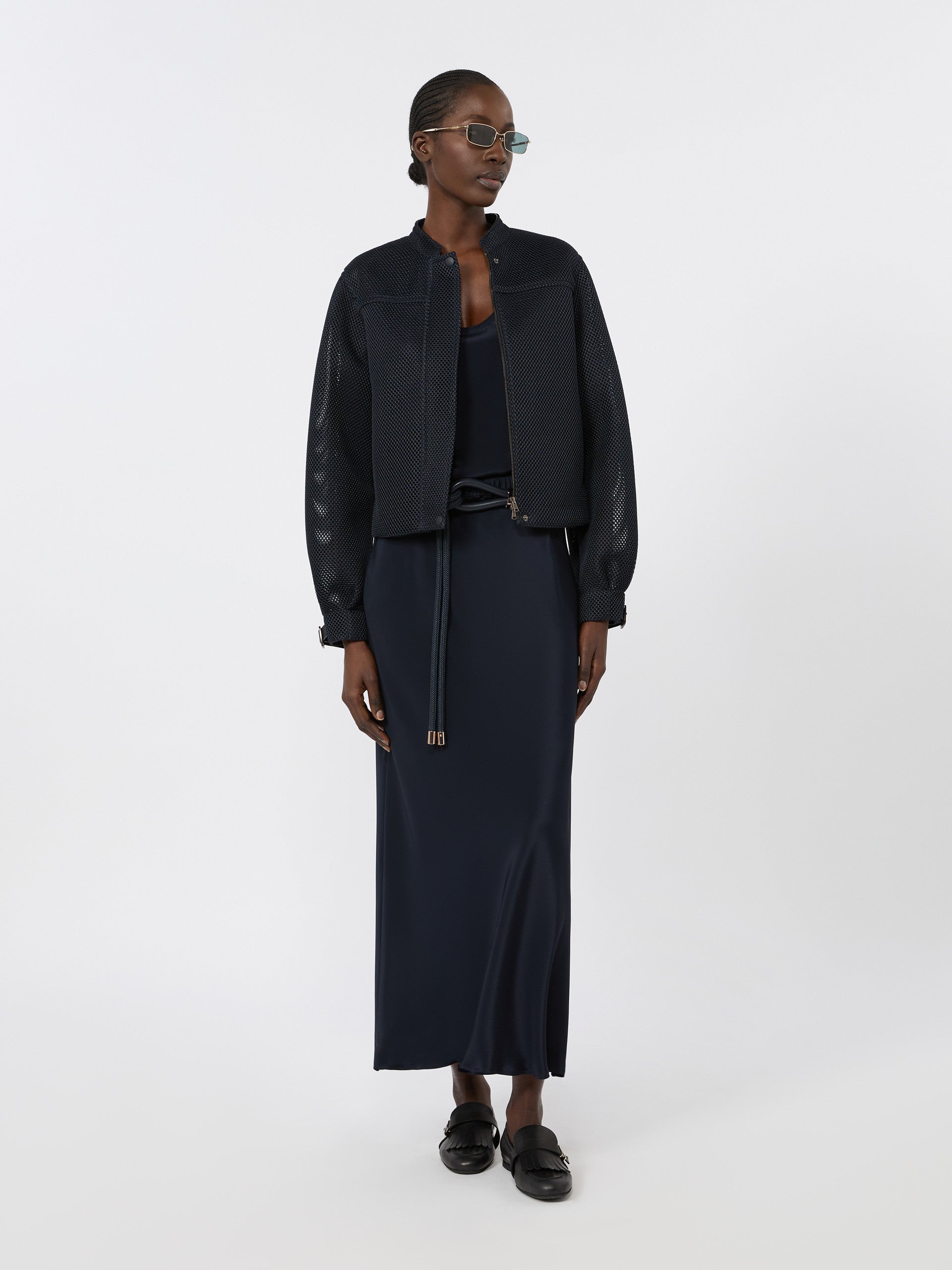 max mara silk crepe de chine top for women