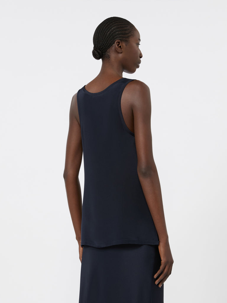 max mara silk crepe de chine top