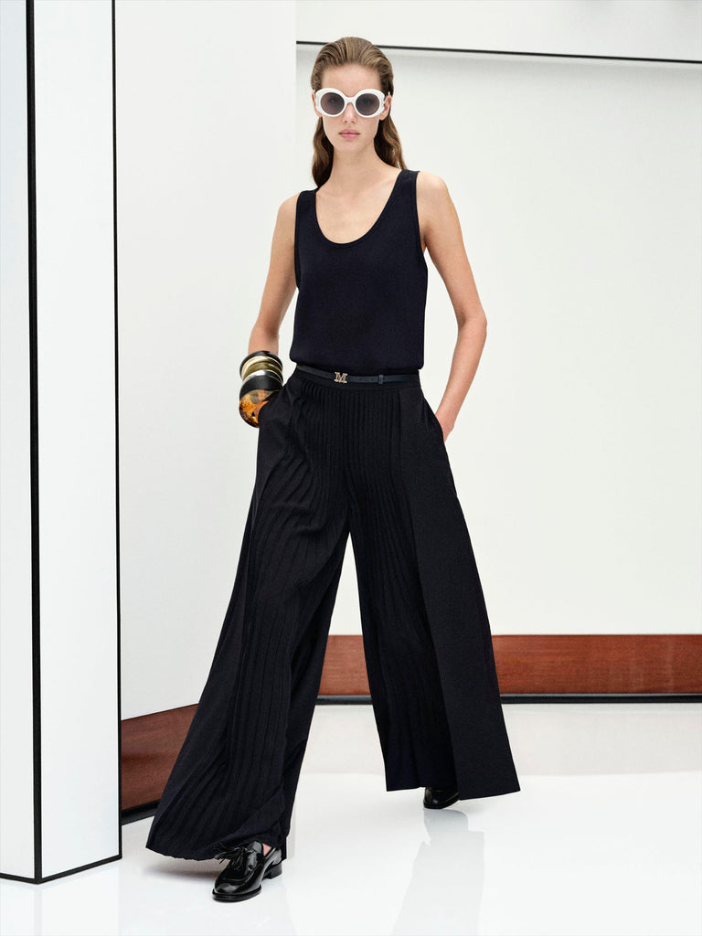max mara silk crepe de chine top