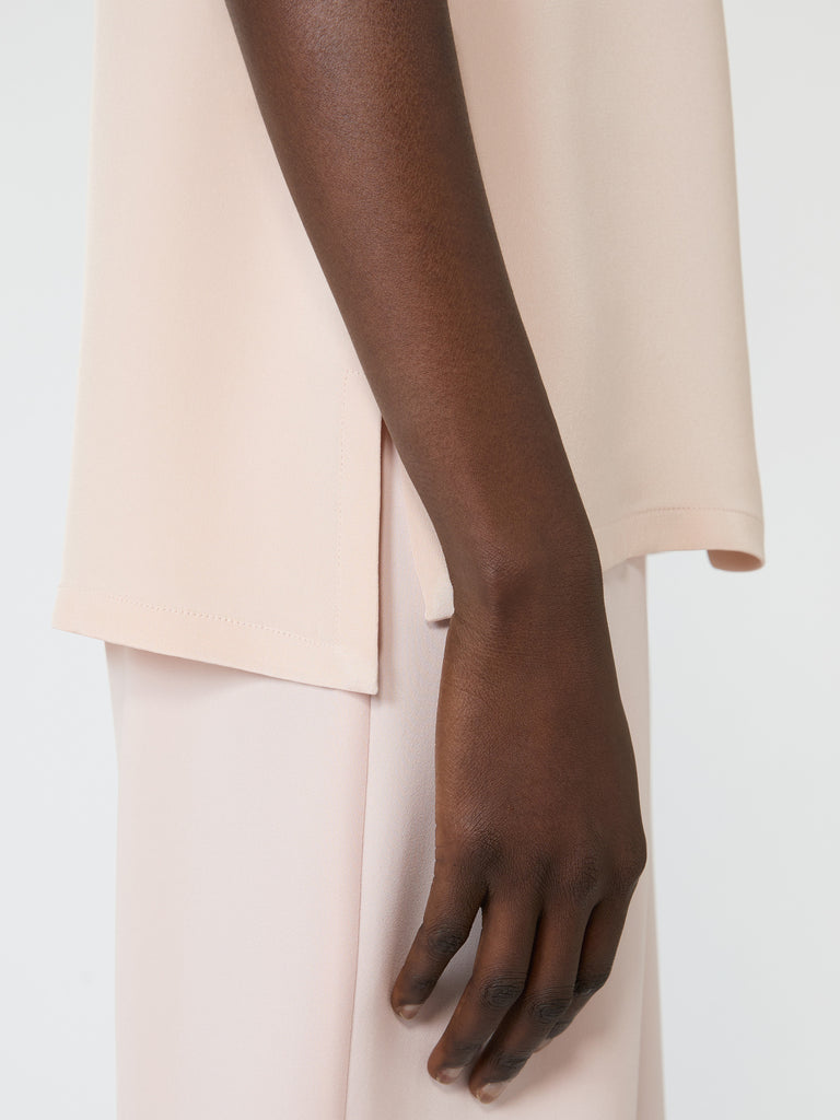 max mara silk crepe de chine top