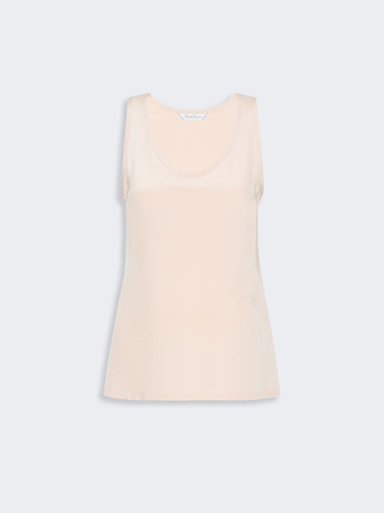 max mara silk crepe de chine top