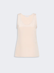 Silk Crepe De Chine Top for Women - Pink - Max Mara UAE