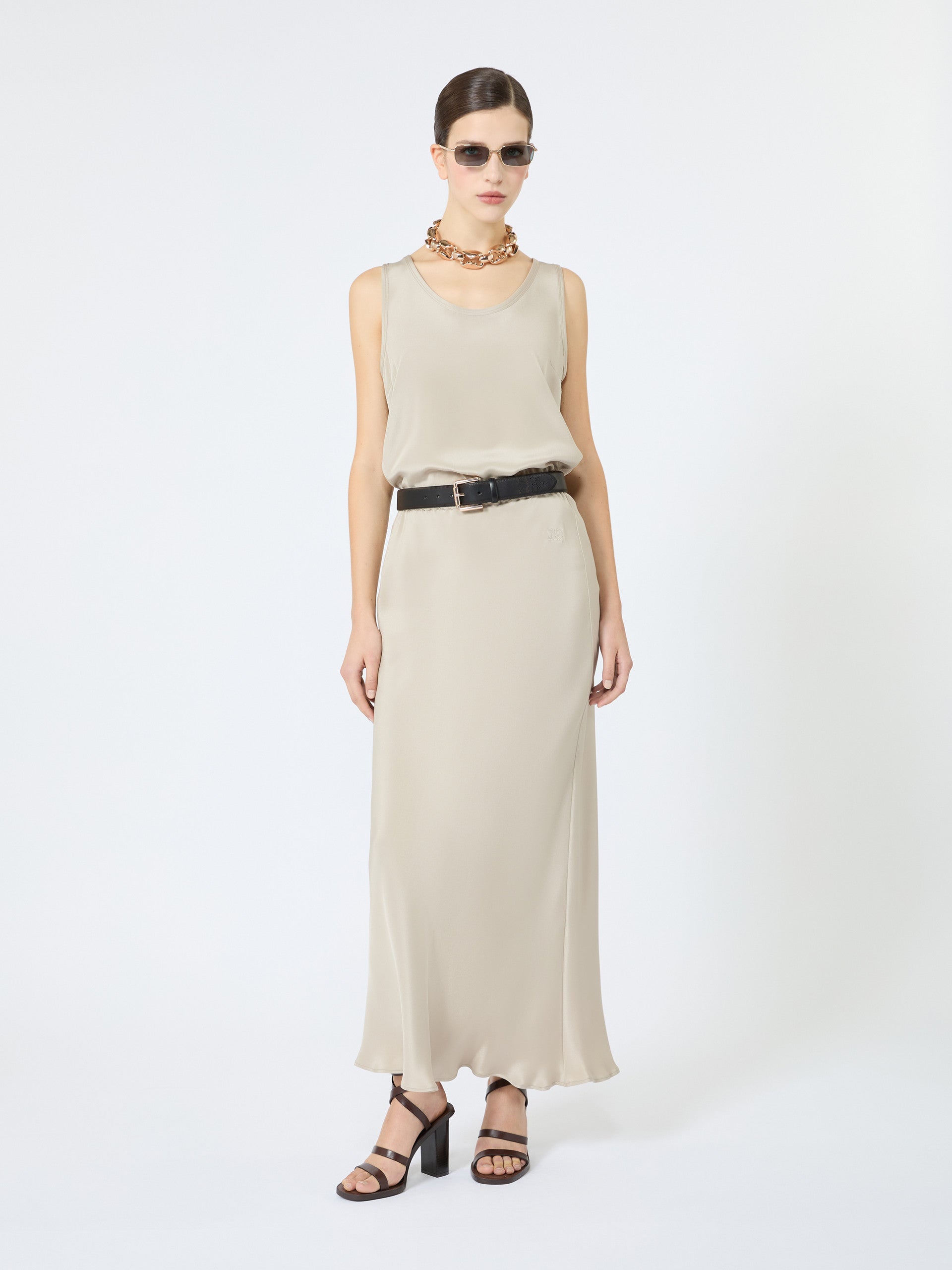max mara silk crepe de chine top for women