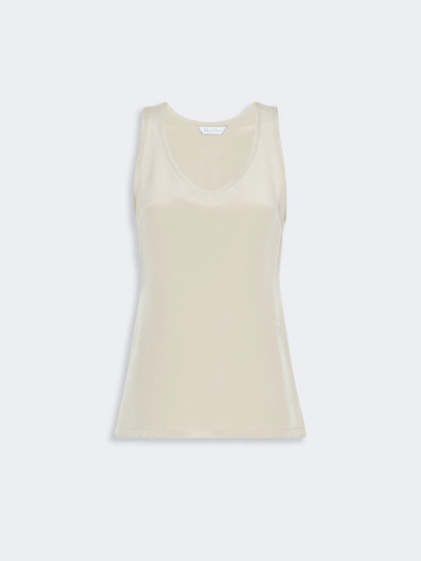 Silk crepe de chine top