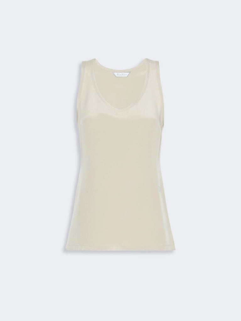 max mara silk crepe de chine top
