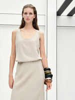 max mara silk crepe de chine top for women