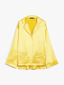 Silk satin pyjama shirt