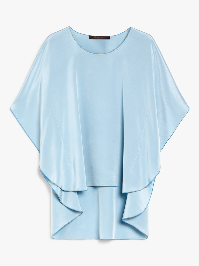 max mara crêpe de chine fluid blouse