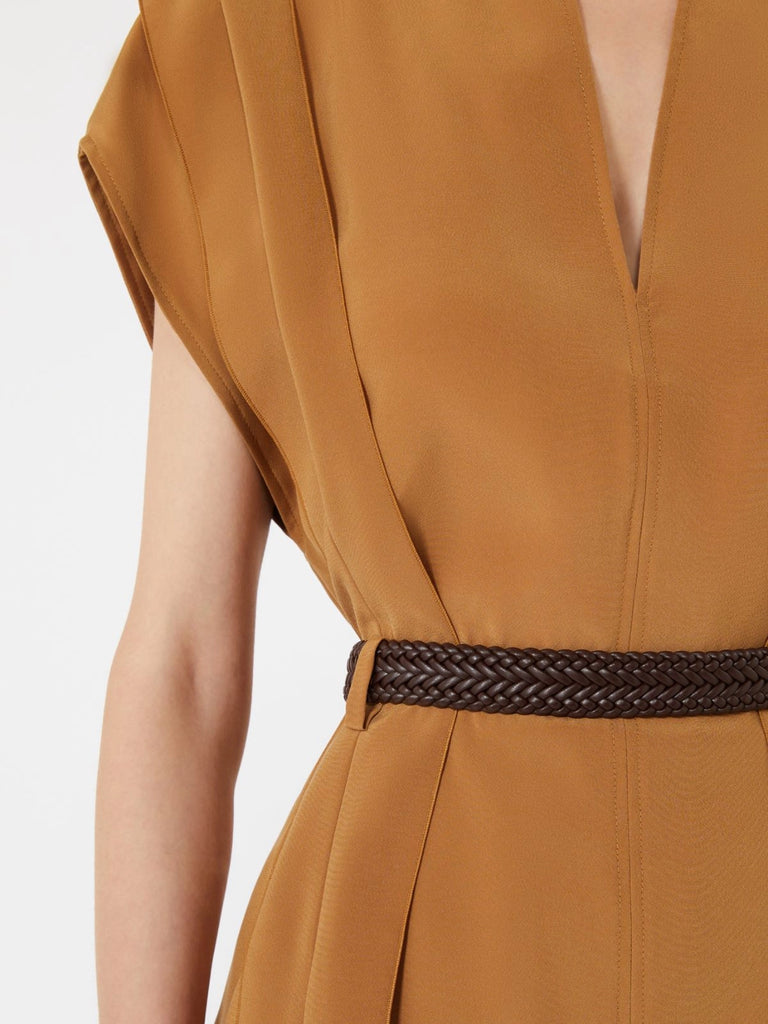 max mara cady blouse with flounce for women