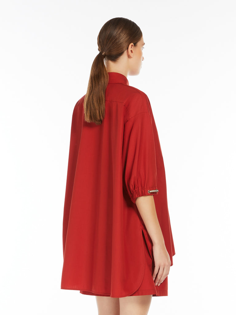 Loose-fitting cotton shirt