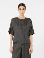 max mara printed silk blouse for women