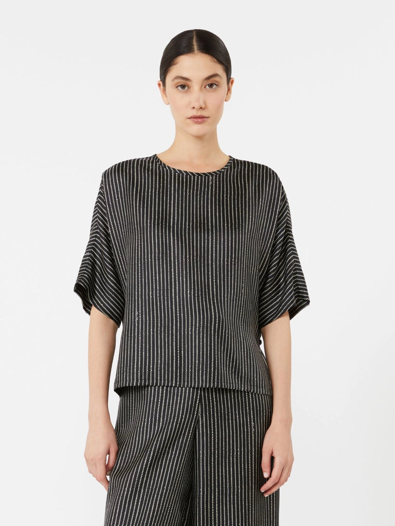 max mara printed silk blouse for women