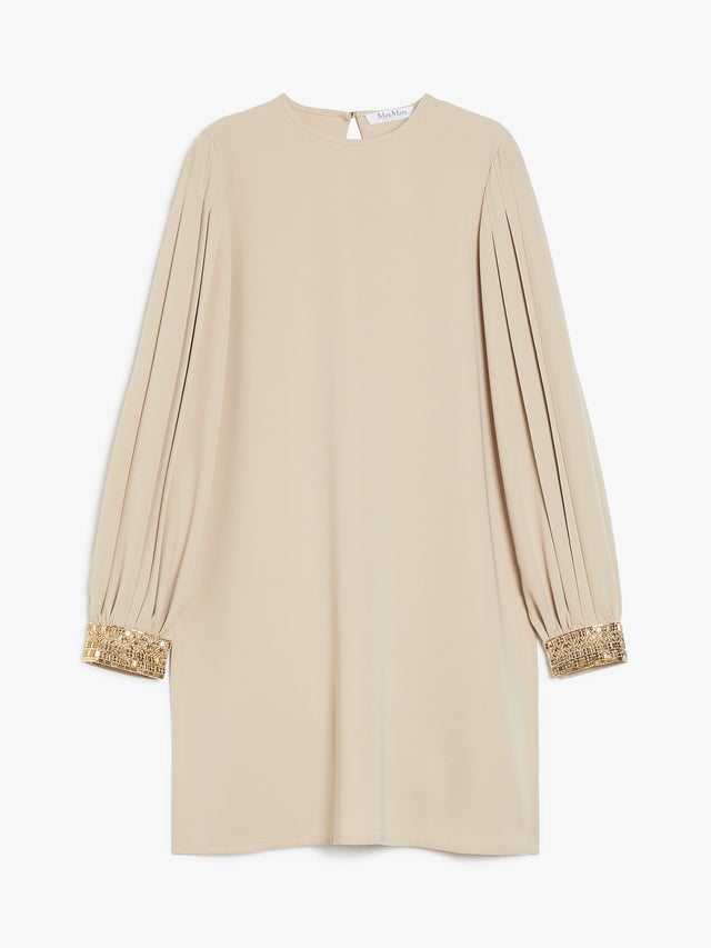 Cady Blouse With Pleated Sleeves for Women - Albino - Max Mara UAE