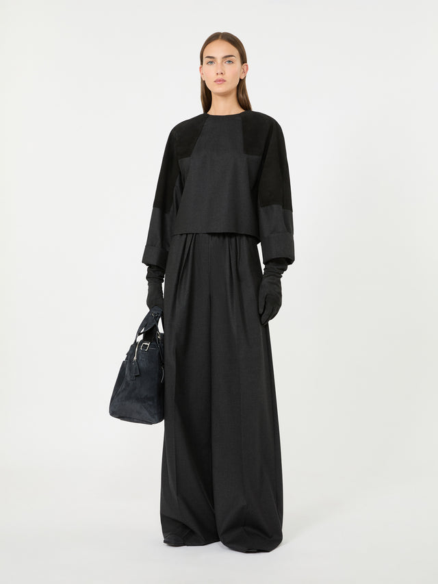 Max Mara Wool flannel blouse for Women