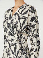 max mara printed poplin dress for women