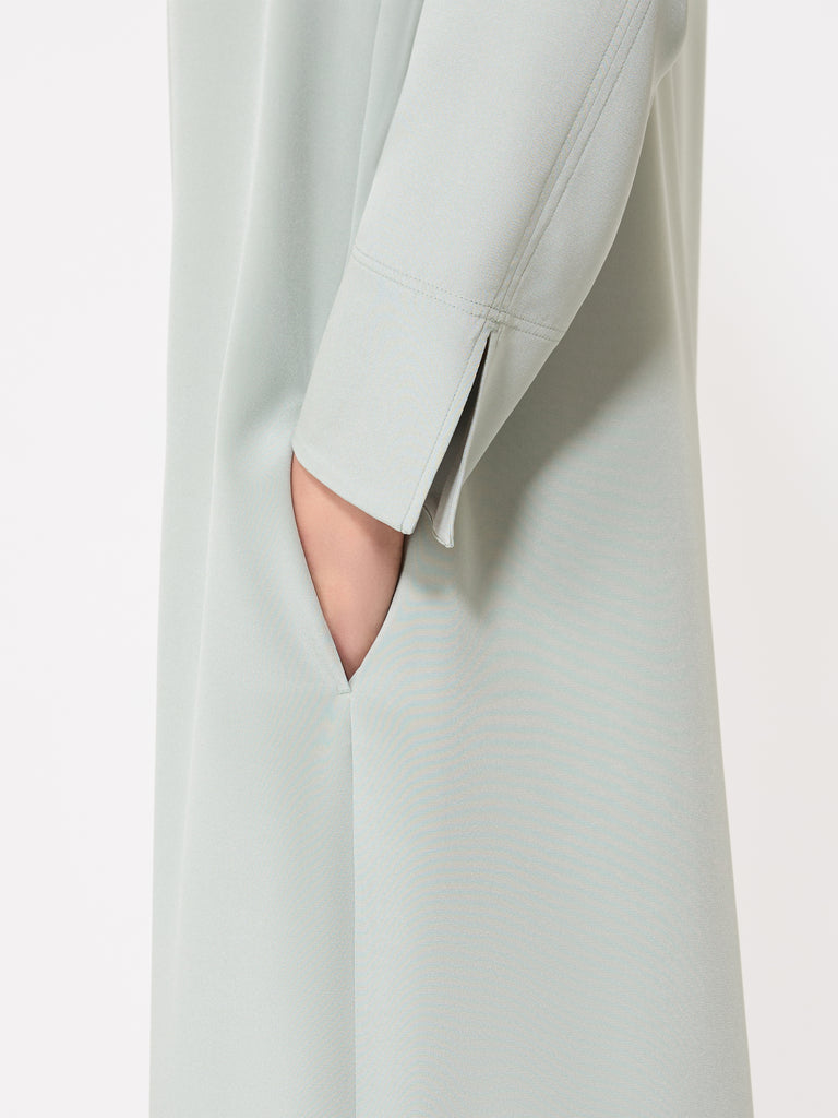 max mara stretch silk crepe de chine kaftan