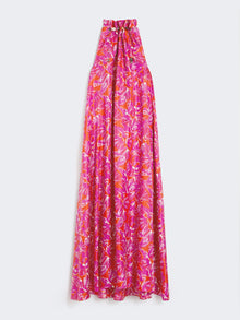 max mara printed silk twill dress for women