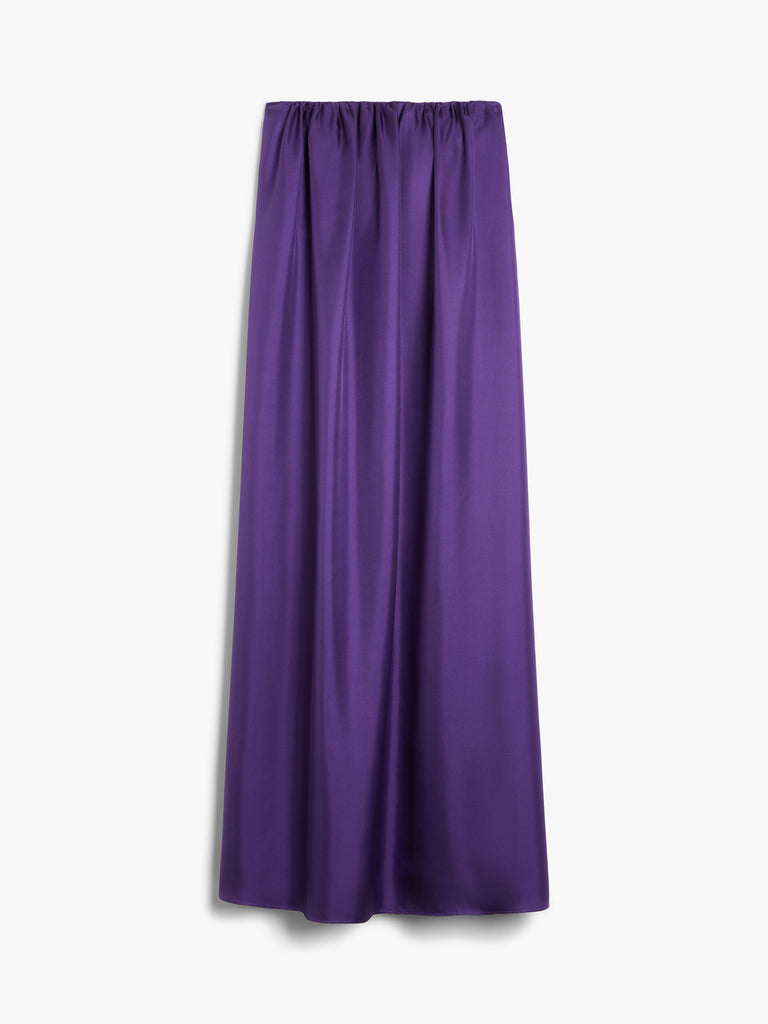 max mara silk twill bustier dress
