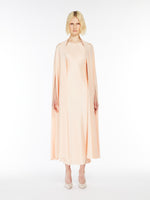 Silk Crêpe De Chine Dress for Women - Pink - Max Mara UAE