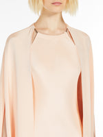 Silk Crêpe De Chine Dress for Women - Pink - Max Mara UAE