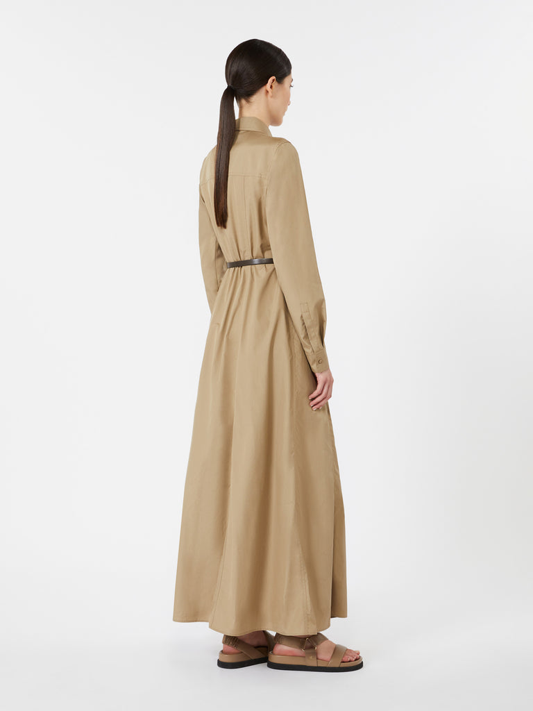 max mara cotton poplin shirt dress