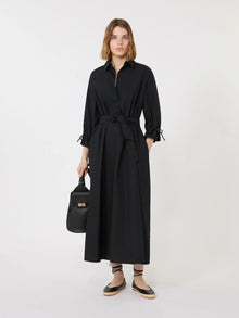 max mara oversized cotton poplin dress for women