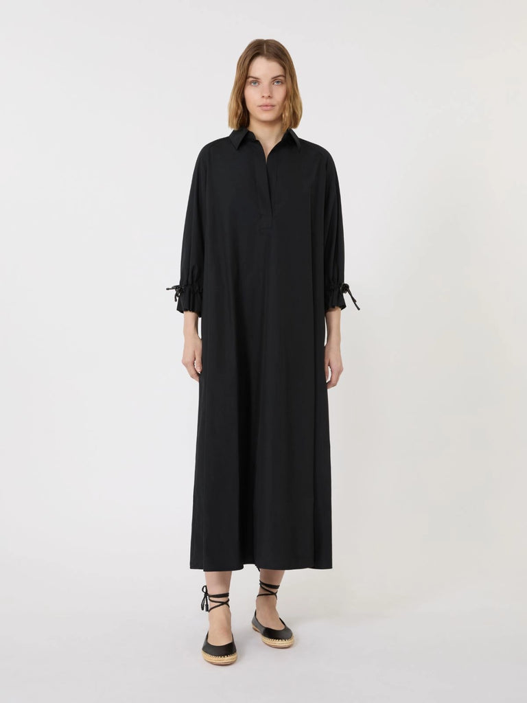 max mara oversized cotton poplin dress