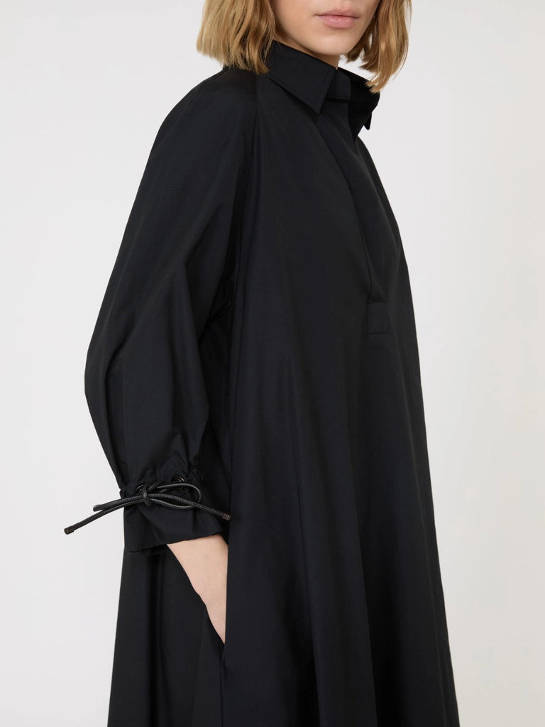max mara oversized cotton poplin dress