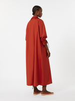 max mara oversized cotton poplin dress for women