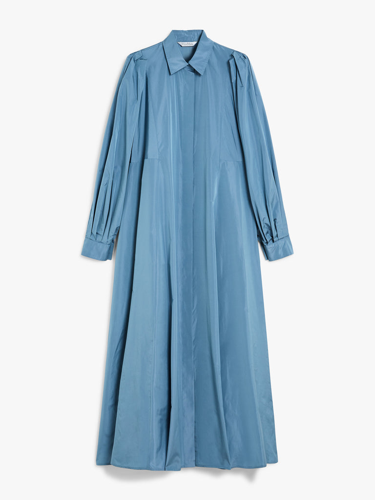 Flared taffeta dress