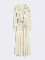 Cotton Poplin Dress for Women - Beige - Max Mara UAE
