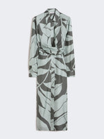 max mara printed silk shirt dress for women