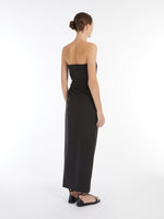Wool, Mohair And Silk Bustier Dress for Women - Black - Max Mara UAE