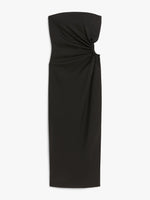Wool, Mohair And Silk Bustier Dress for Women - Black - Max Mara UAE