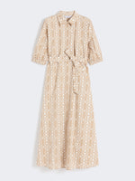 max mara printed poplin shirt dress for women
