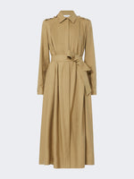 max mara linen and silk shirt dress for women