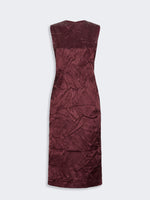 max mara satin princess-line dress for women