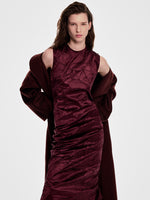 max mara satin princess-line dress for women