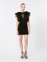 max mara short silk and cady dress for women
