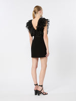 max mara short silk and cady dress for women
