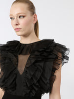 max mara short silk and cady dress for women