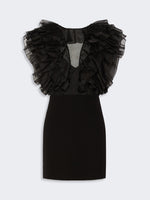 max mara short silk and cady dress for women