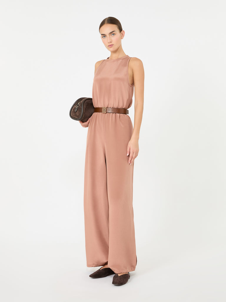 max mara silk crepe de chine jumpsuit