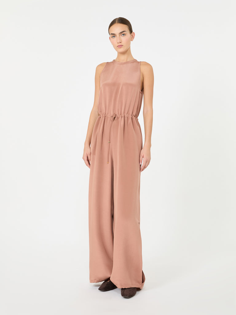 max mara silk crepe de chine jumpsuit